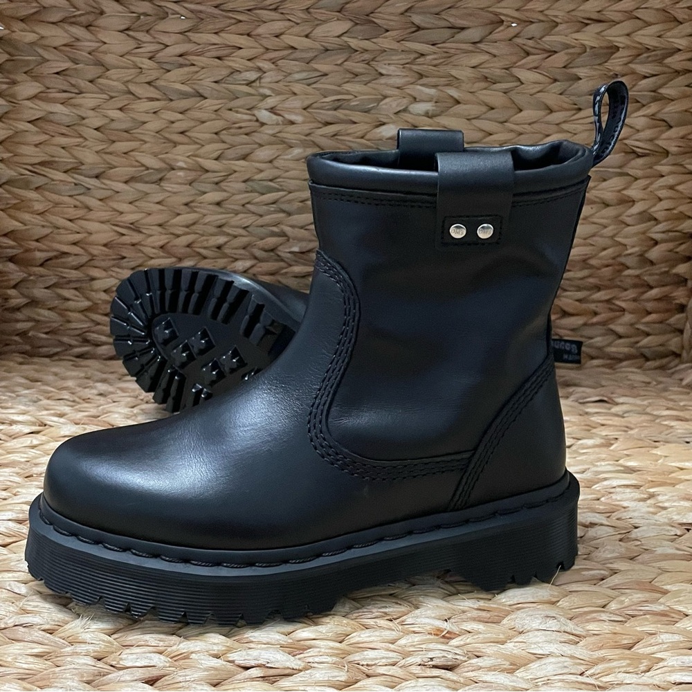 Dr Martens Anistone Lo Boots‎ Black Leather NEW